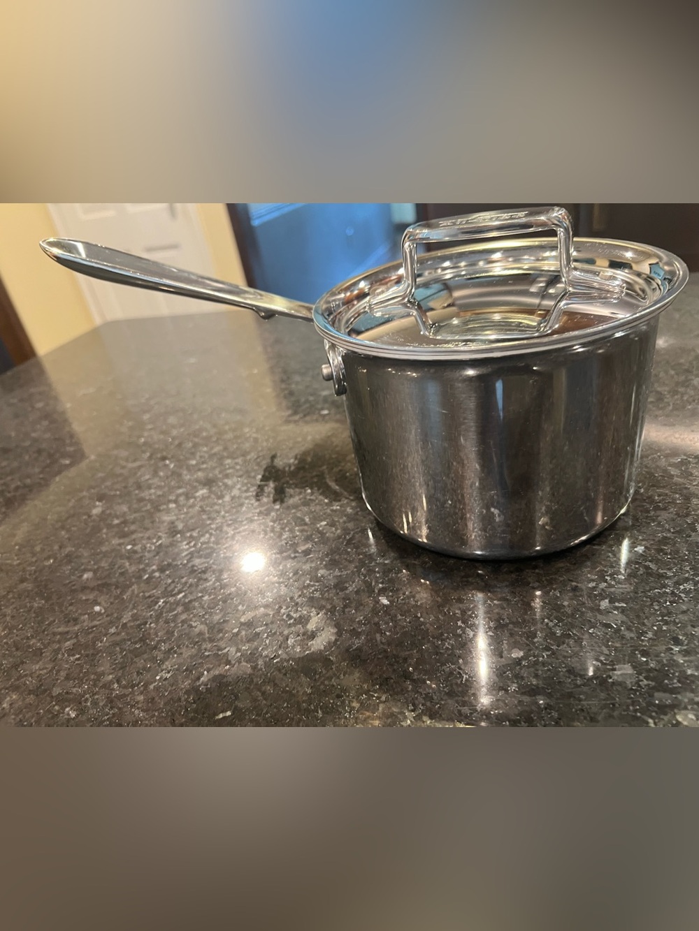 All-Clad HA1 Hard-Anodized Nonstick 2-Quart Saucepan with Lid- Uncommon